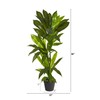 Nearly Natural 3ft. Dracaena Artificial Plant (Real Touch)
