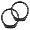 Bicycle Lock with Numbers, Small, 2 Pieces, Mini Cable Lock,