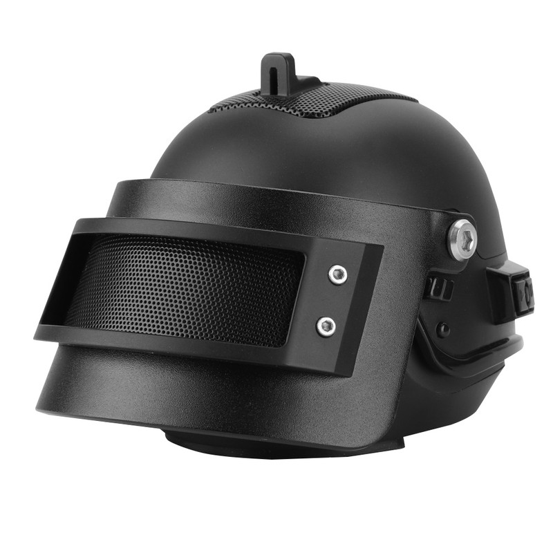 Portable Mini Helmet Shape Bluetooth Wireless Speaker Rechargeable Stereo System