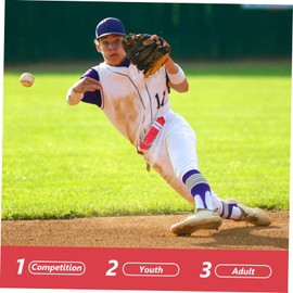 SAFIGLE Youth Boys Baseball Belt Elastic Waistband Softball Belt for Women Men