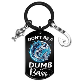 Cxulquvs Fishing Gifts for Men Cool Fish Keychain Funny Fishing Gift for Fishing Lovers Fathers Day Gift for Grandpa Dad Unique Gifts for Fisherman