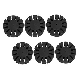 SUPVOX Rrow Mount Holder Stand Arrow Rack Shelf for Archery Equipment Arrow Partition Black 6pcs Arrow Separator Rack