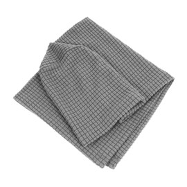 MAGICLULU 2Pcs Elastic Sofa Armrest Covers Light Grey Protective Towels for Home and Office Armrest Protectors for Sofas Chairs and Recliners Stylish and Skin Friendly