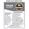 Rhino Glue Ultra Kit, Heavy Duty 80 Gram Clear