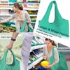 BeeGreen Reusable-Grocery-Bags-Foldable-Machine-Washable-Reusable-Shopping-Bags-Bulk Colorful 10 Pack 50LBS Extra Large Folding Reusable