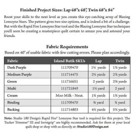 Studio 180 Designs Morning Glory Quilt Pattern by Deb Tucker Studio 180 Design