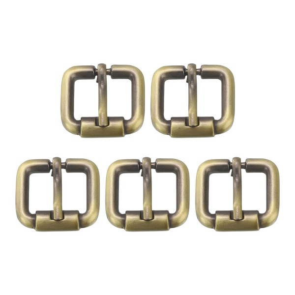 SUIKIHUM 5 Pack Roller Belt Buckle, 0.4 Inch Single Prong