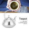 Stainless Steel Teapot with Tea Infuser Thickened NonMagnetic Kettle for