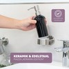bremermann PIAZZA Bathroom Range - Soap Dispenser CERAMIC (black)