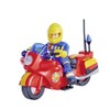 Simba 109252654 Fireman Sam Fire Brigade Motorcycle with Figure and