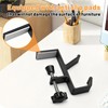 VoyaBliss 6 Pcs Adjustable Purse Hooks Heavy Duty Bag Hanger