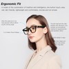 Smart Glasses Built in Mic Half Open Ear Wireless BT