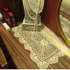 Janef Beige Handmade Crochet Doilies Cotton Table mats Lace Doilies
