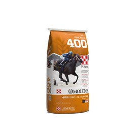 Purina | Omolene #400 Complete Advantage Horse Feed | 50 Pound Bag