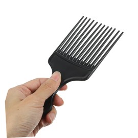 Gatuida 3Pcs Wide Tooth Comb Detangling Rake Combs for Thick Hair Salon Quality Styling Brushes Smooth Polished Teeth for Gentle Scalp Massage Black