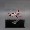 Evron Display Case for Collectibles Assemble Clear Acrylic Box Alternative