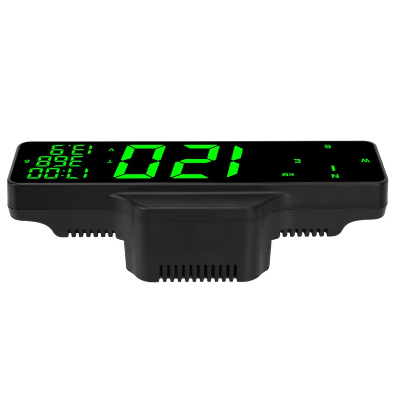 8in Car HUD Display Multifunction GPS Speedometer Fatigue Driving Alarm
