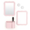 U Brands Locker Accessories Kit, Back to School Essentials, Blush,