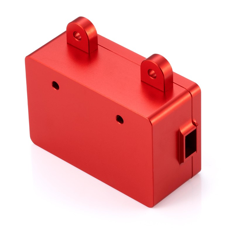 JGGZONE 1/10 RC Crawler Receiver Box CNC Aluminum Fuel Cell