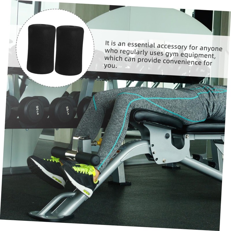 Mikinona 4Pcs Foam Roller Replacement Pads for Gym Equipment Durable