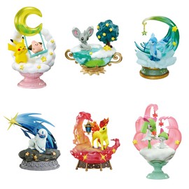 Reement Pokémon Starrium Series Dreaming Moonlight Stars, 1 Box, H 4.7 x W 5.7 x D 8.5 inches (120 x 145 x 215 cm), ATBC-PVC, ABS