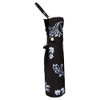 Wpc. 2777-013-002 Rain Umbrella, Paisley Paint, Mini, Black, Folding Umbrella,