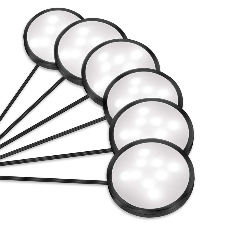 YGS-Tech LED Under Cabinet Lighting Kit, 1020 Lumens LED Puck