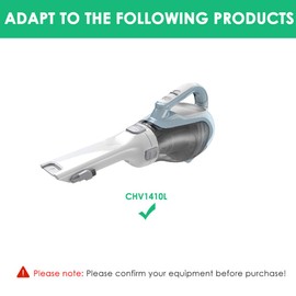 Mrgru Replacement Charger for Cordless Dustbuster Handheld Vacuum Compatible with Black and Decker CHV1410L Power Adapter Supply P/N 90571555-09