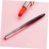 Healvian Retractable Lip Brush Tool Compact Dual Head Metal Shell