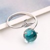 Duan Ocean Blue Opal Mermaid Fish Tail Finger Toe Rings