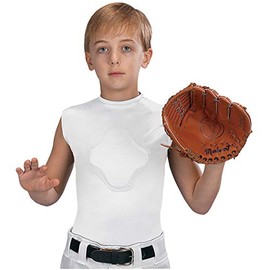 Markwort Youth Heart-Gard Protective Compression Body Shirt - Large - White