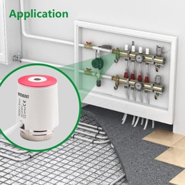 Wengart Thermoelectric Actuator WG5015,AC230V On/Off Status Visible Normaly Closed for Underfloor Heating