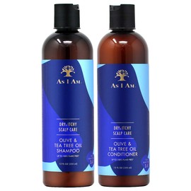 I AM As I Am Dry & Itchy Scalp Care Shampoo and Conditioner 12oz