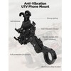 ZIDIYORUO Anti-Vibration UTV Phone Mount Heavy Duty, Full Protection SXS