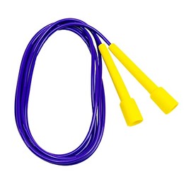 Cannon Sports Speed Jump Rope for Training and Exercise (9 Feet - Purple/Yellow)