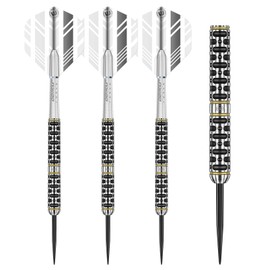 WINMAU Steve Brown 24 Gram Tungsten Darts with Prism Flights and Shafts (Stems)