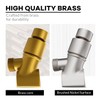 All Metal Handheld Shower Head Holder, Adjustable Shower Wand Holder