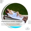 100% Combed Cotton Bathroom Towel Set of 6- 2 Bath