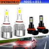 SHENKENUO For Honda Civic 2016-2020 - 4Pc Upgrade LED Headlight