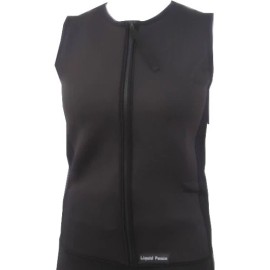 Liquid Peace Women’s 2mm Wetsuit Vest, Front Zipper, Warmth & Protection, Sizes: Small-3xl - 2xl