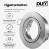 Oley Leuchten Lux Frame LED Recessed Spotlight Frame GU10 Recessed