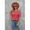 SimpleFun Cute Summer Tops for Women 2024 Trendy Puff Sleeve