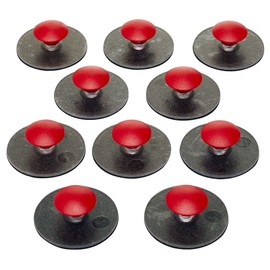 Colorations® Easy-Grip Erasers, Can be Used on Whiteboards, Chalkboards, Set of 10, Will rub off dry erase markers and chalk, ideal for School, Home or Office