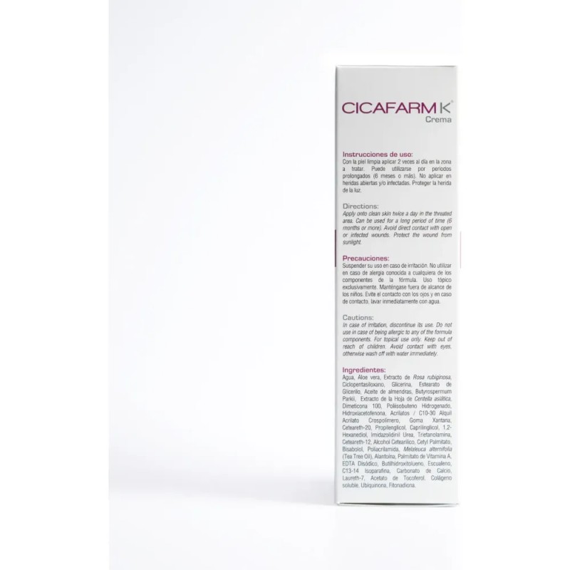 Crema Cicatrizante Heridas Recientes Cicafarm K 30g Centella