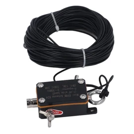 3‑30MHz End Fed Half Shortwave Antenna, 1:49 Balun with Stable Reception, Mini EFHW Antenna for Amateur Bands