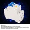Air Circuit Breaker with Leakage Protector Dual Handle DIN Rail
