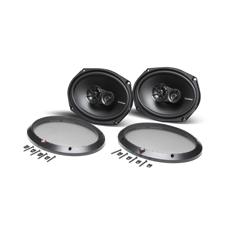 Rockford Fosgate Prime R169X3 6"x9" 3-Way Full Range Coaxial Speakers