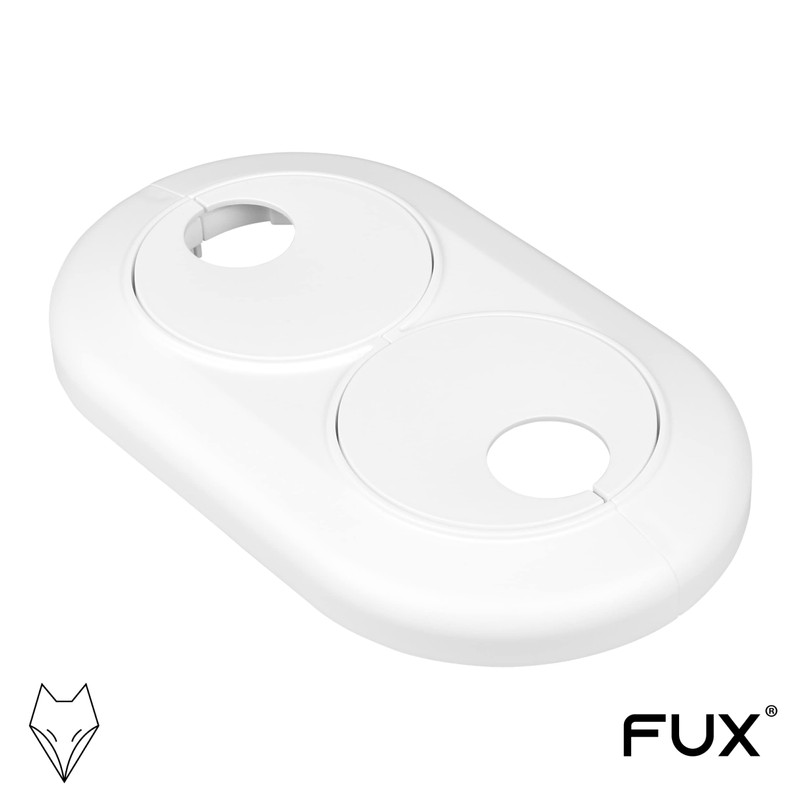 FUX Pack of 5 Organic Double Rosettes 16 mm -