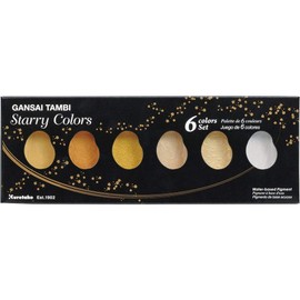 Kuretake Gansai Tambi Starry colors 6 color set