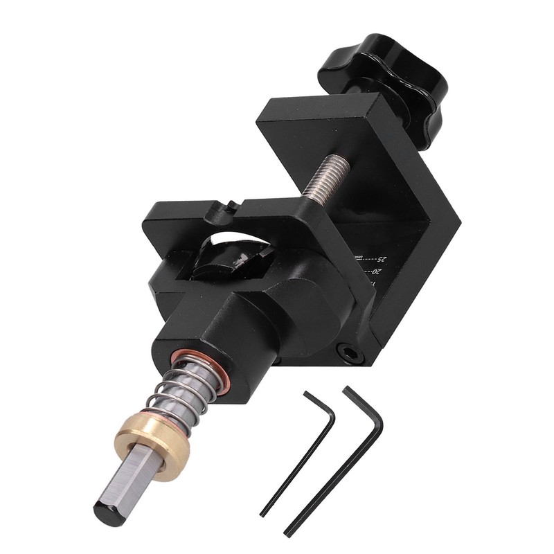 Hinge Hole Punch Locator Cabinet Hardware Drilling Guide Jig Woodworking